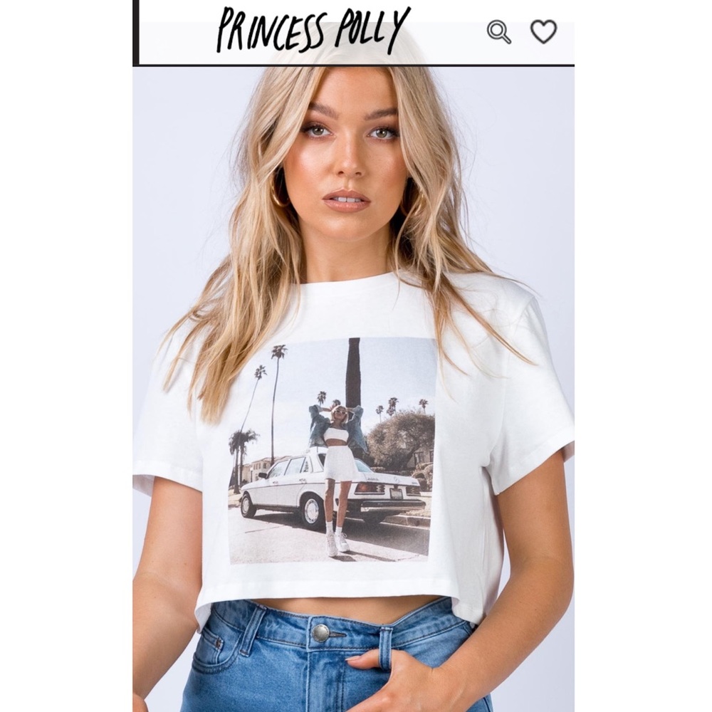 Princess Polly LA Girl Tee